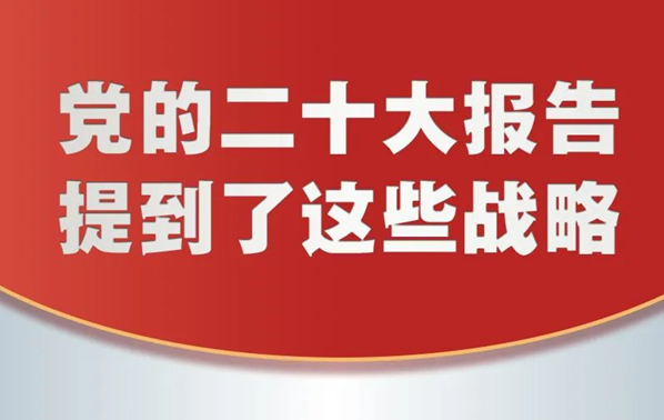 黨的二十大報(bào)告，提到這些戰(zhàn)略